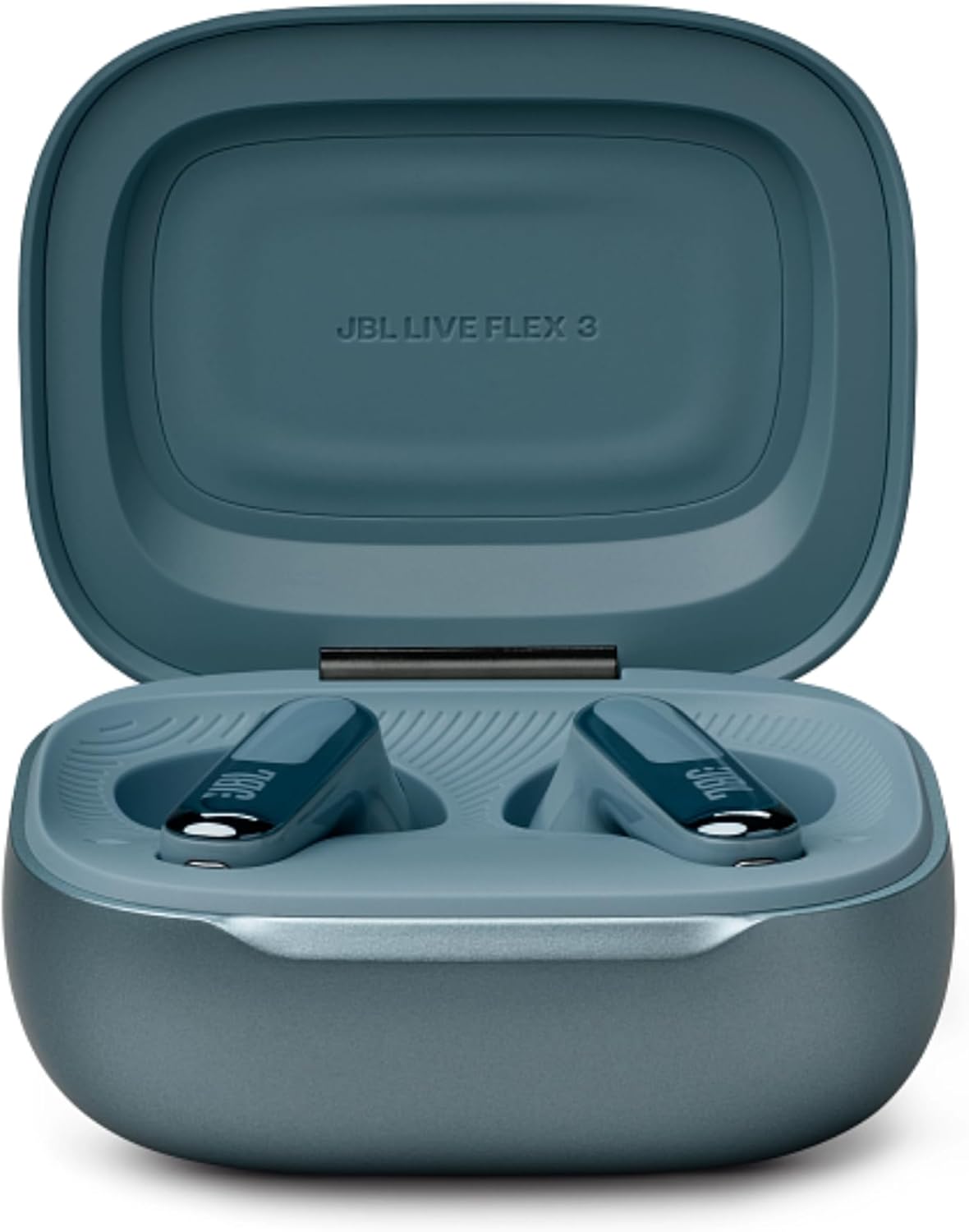سماعات Live Flex 3 True لاسلكية مع شاشة من JBL | أزرق سماعات Live Flex 3 True لاسلكية مع شاشة من JBL | أزرق